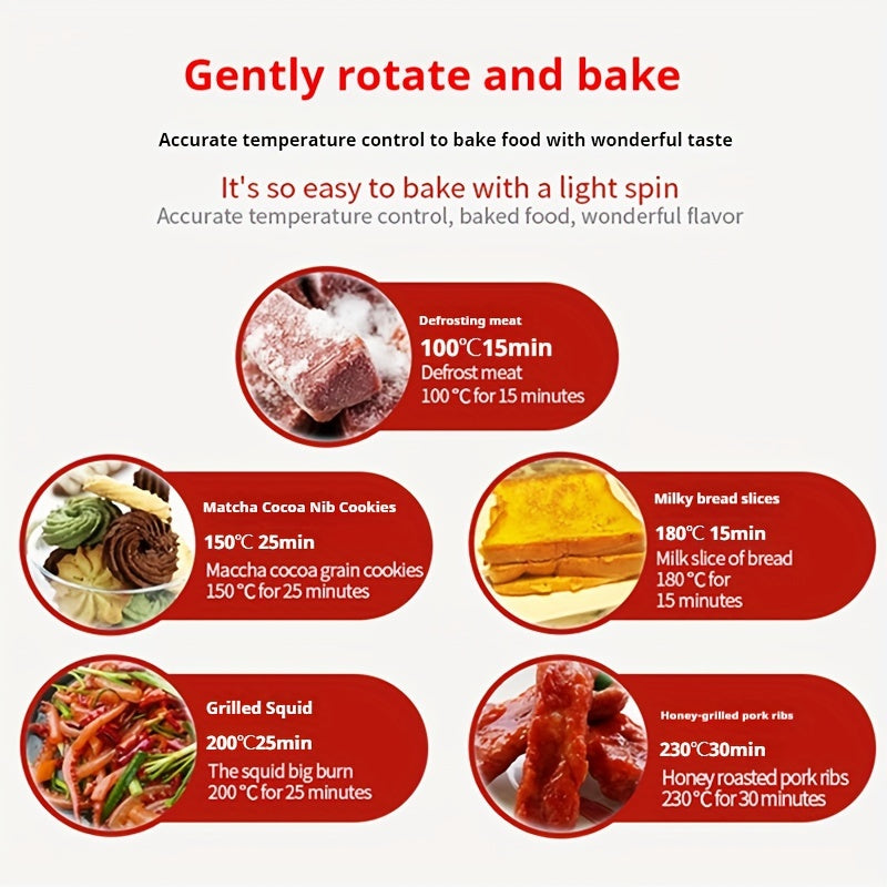 3 In 1 Portable Oven With Coffee Maker And Non-stick Grill