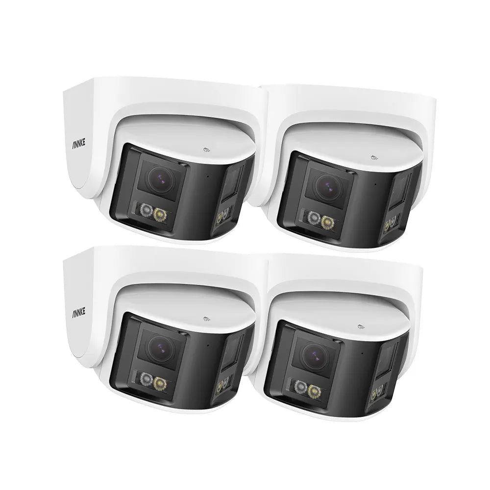 Annke Smart Home 180 Degree 8MP Duo POE Dual Lens Wide View Outdoor Video Camera 4K AI Human Detection 8MP Security CCTV Camera
