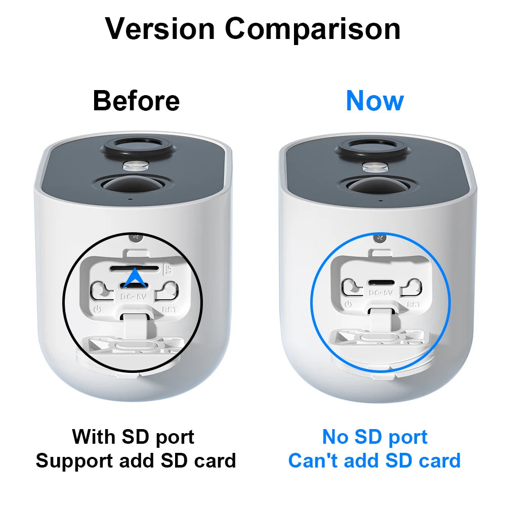 ANRAN 2K Rechargeable Wireless WiFi Security Camera System