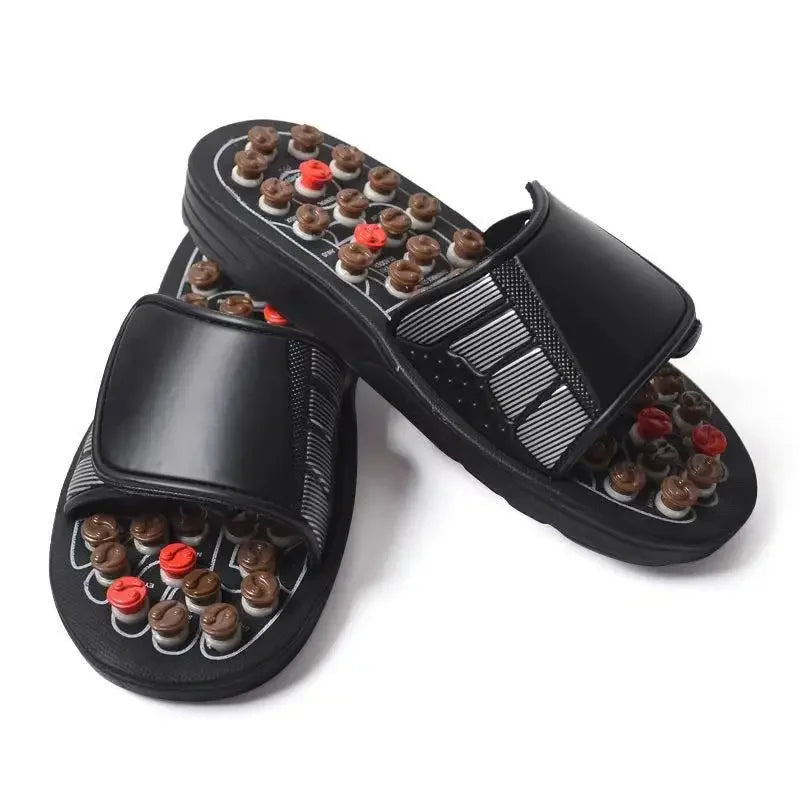 Acupoint Massage Therapy Slippers Unisex Medical Feet Massaging Shoes