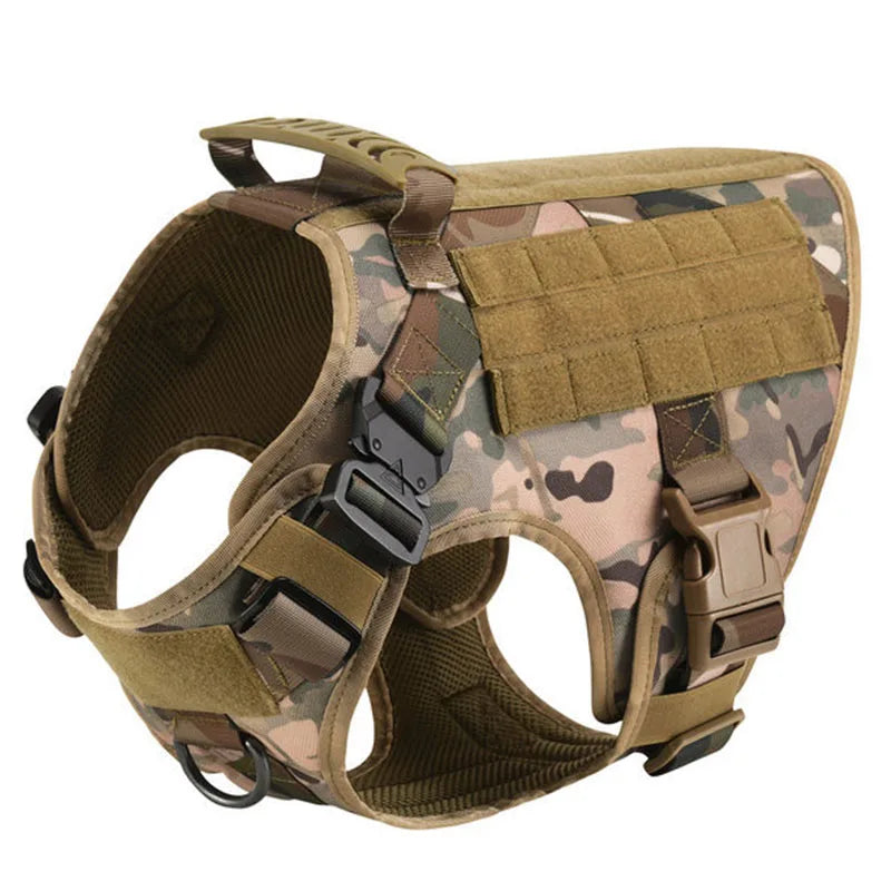 Large Dog Harness And Leash Training Walking Vest Set