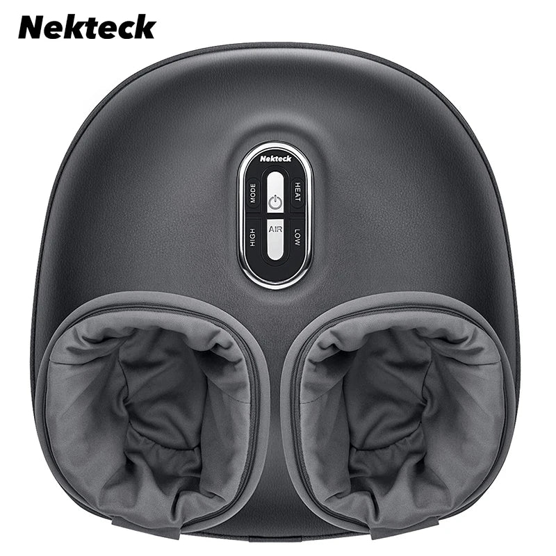 Nekteck Foot Massager Heating Therapy Air Compression Shiatsu