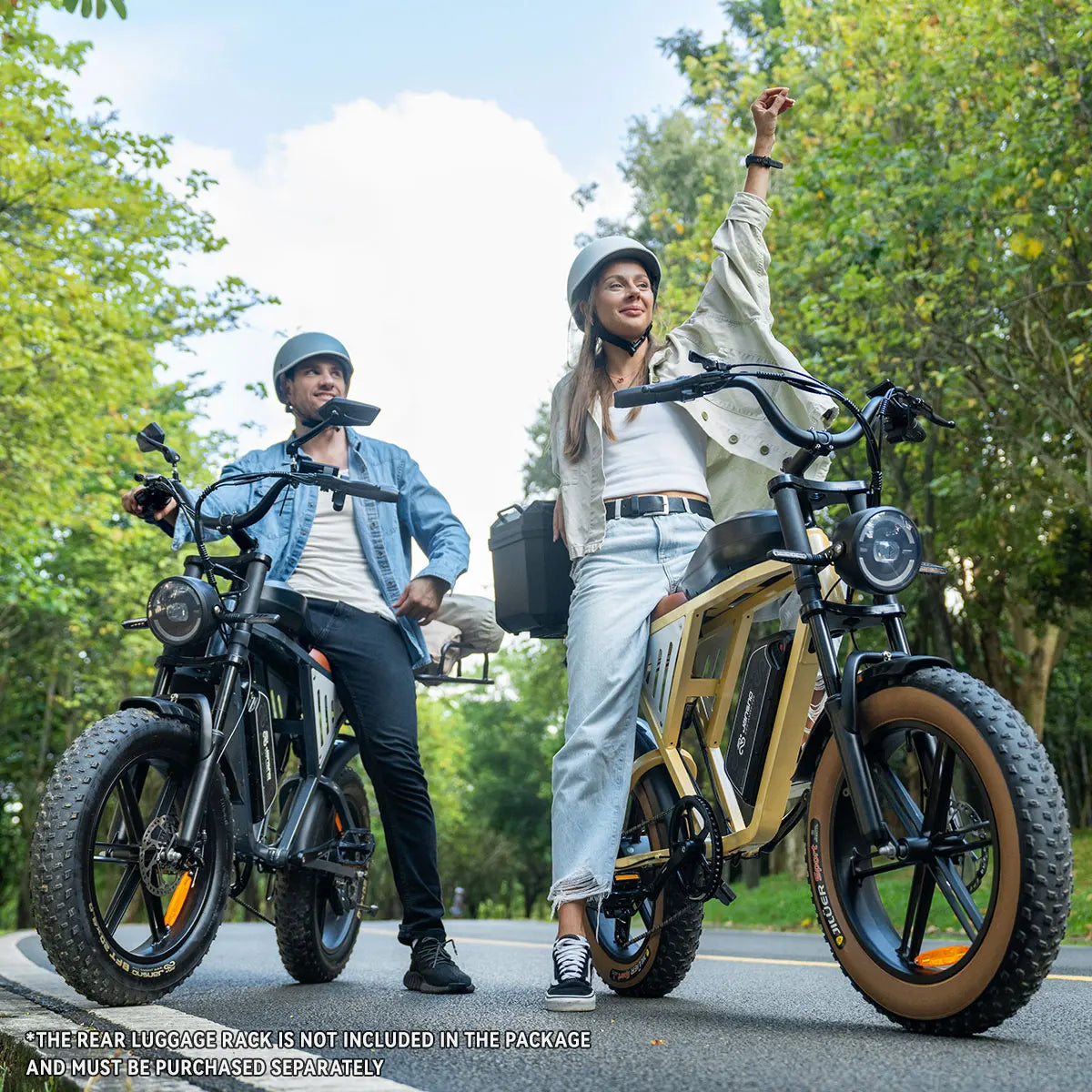 JANSNO X70 750W Adults Electric Bike Dual Battery 48V 34AH