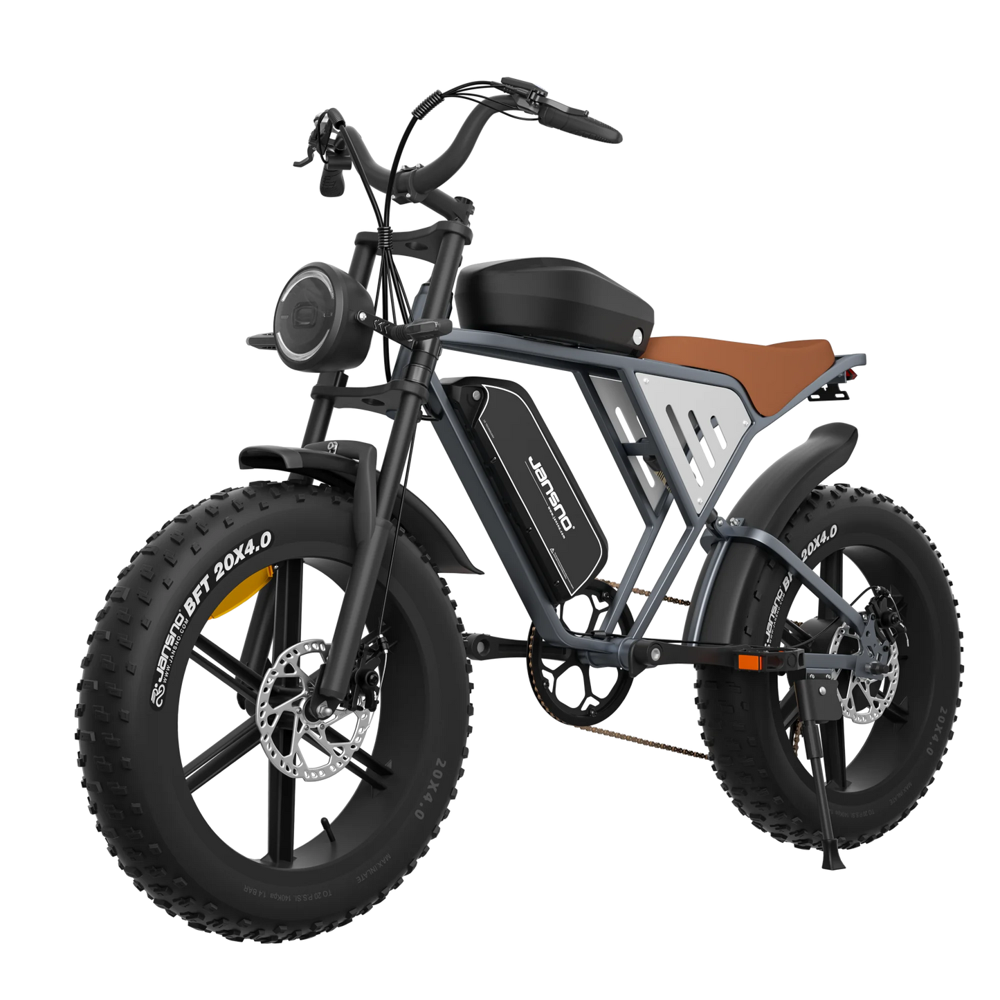 JANSNO X70 750W Adults Electric Bike Dual Battery 48V 34AH