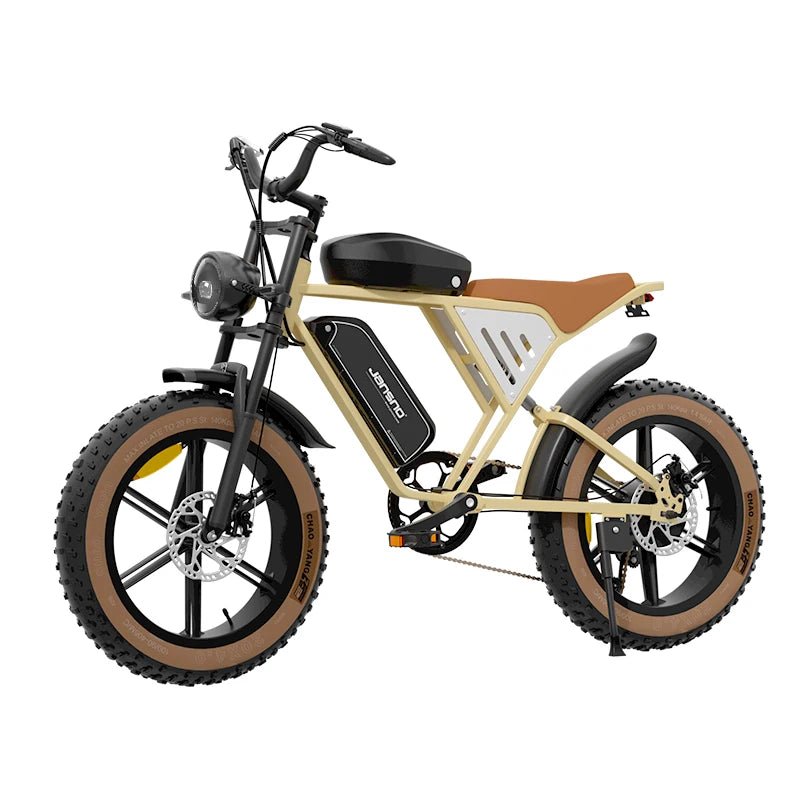 JANSNO X70 750W Adults Electric Bike Dual Battery 48V 34AH