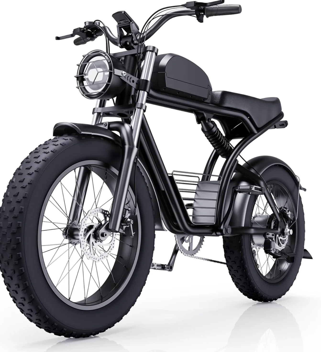 4.0Fat Electric Bike for Adults 1500W 40MPH 75Miles E-Bike