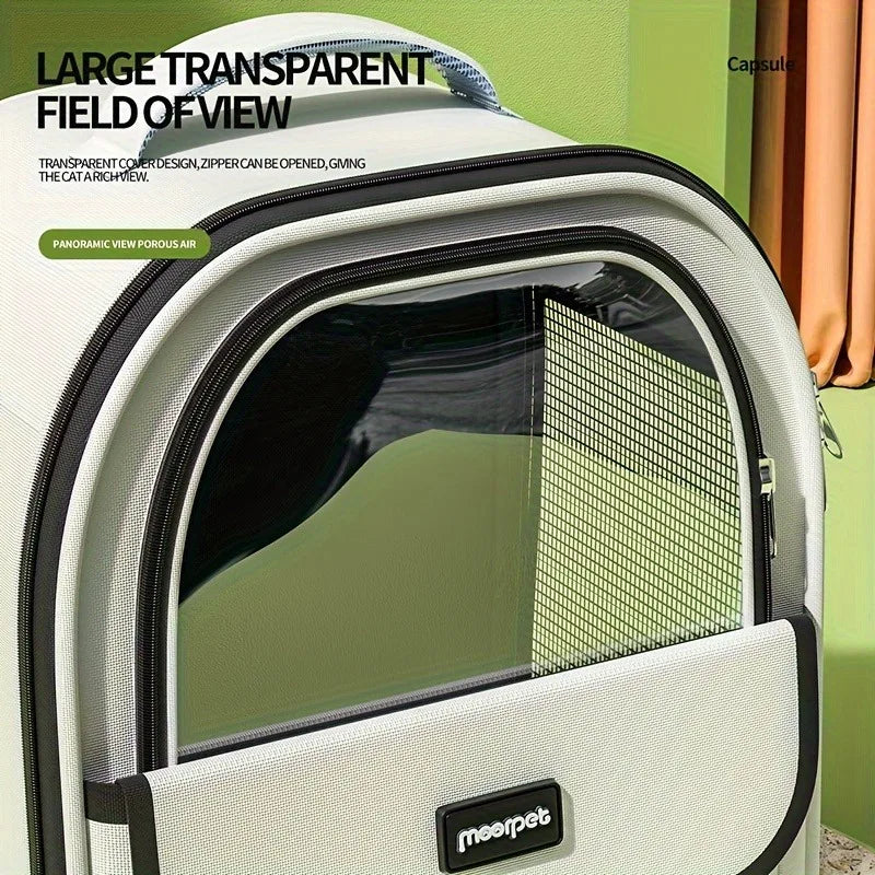 Pet Carrier Backpack Big Cat Backpack Transparent Capsule