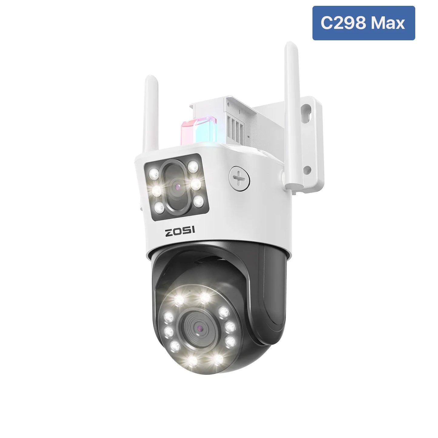 ZOSI C298Pro Max 4K 8MP Dual Lens PTZ Security Camera