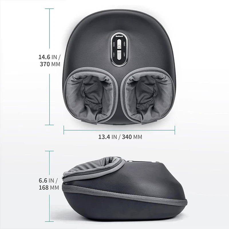Nekteck Foot Massager Heating Therapy Air Compression Shiatsu