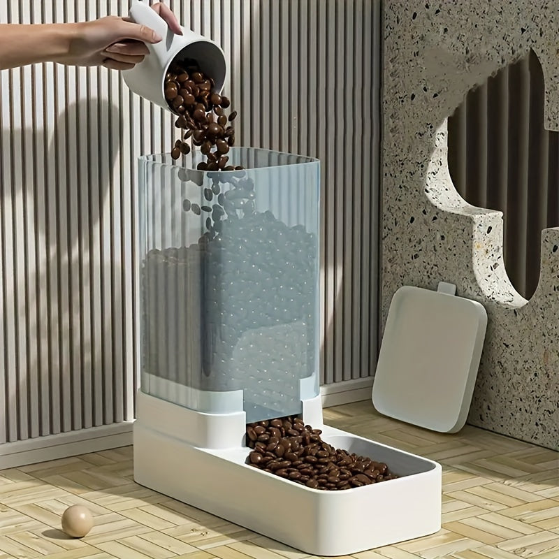 Automatic Gravity Dog & Cat Feeder and Water Dispenser Set