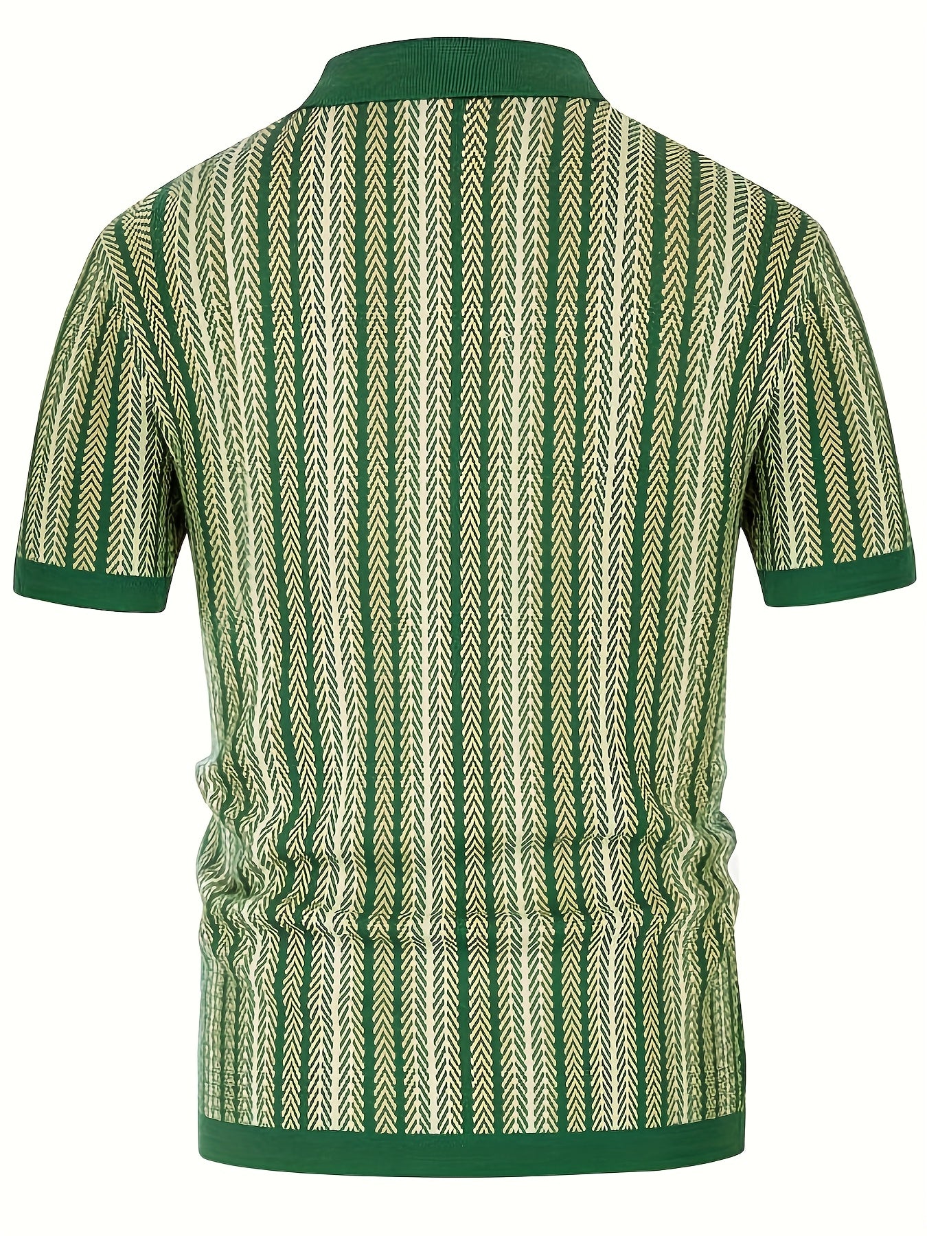 European And American Thick Men's Casual Short Sleeved Cardigan