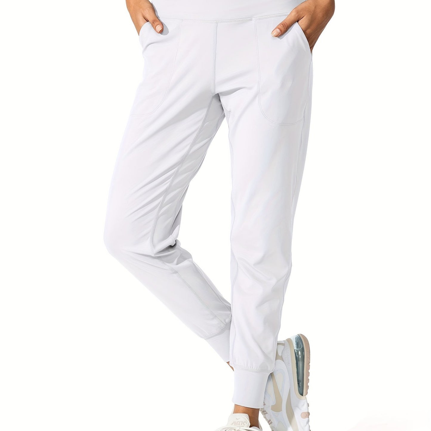 Women's High Waisted Joggers With Pockets Loose Leggings For Workout Athletic And Lounge