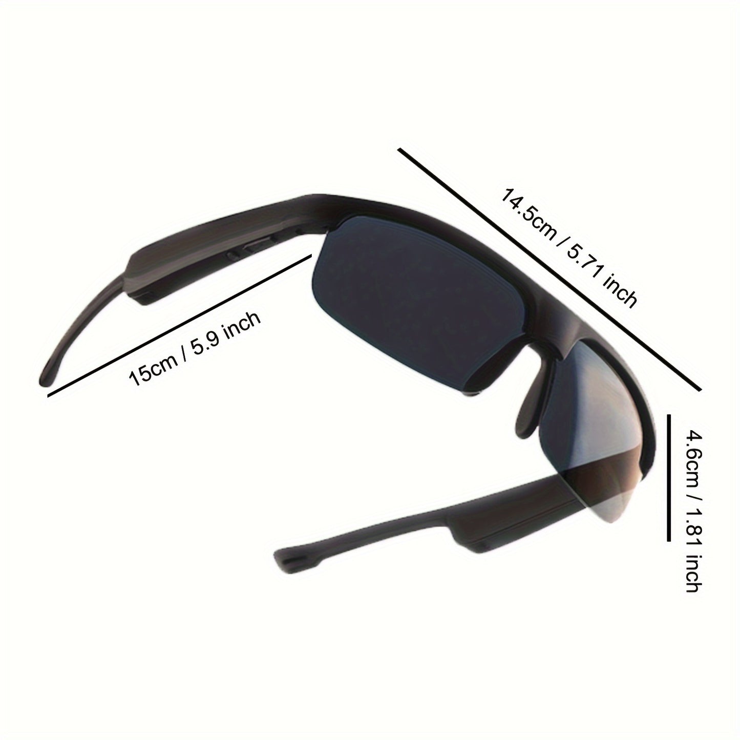 Wireless Smart Glasses - Anti-UV, High-Looking Version