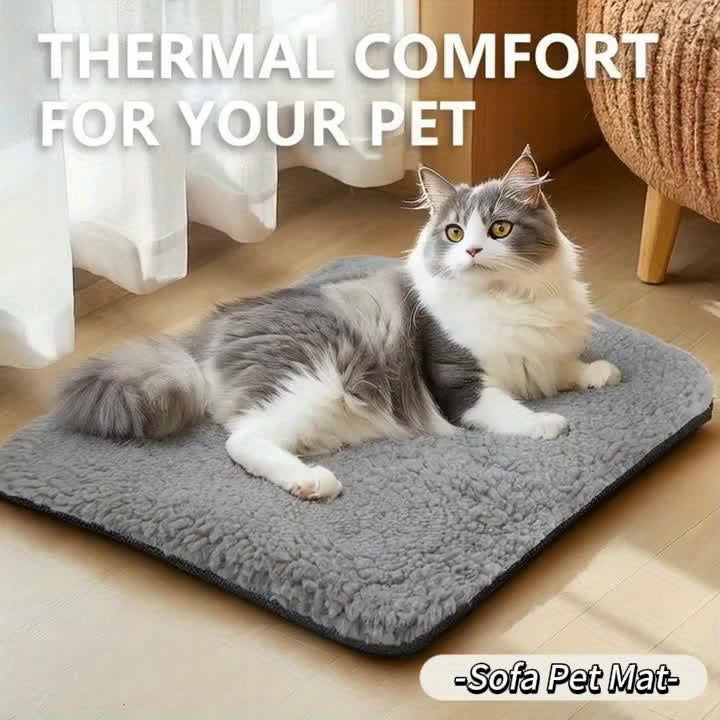 Warm Blanket for Dogs and Cats One Piece Autumn and Winter Polyester Fiber Machine Washable