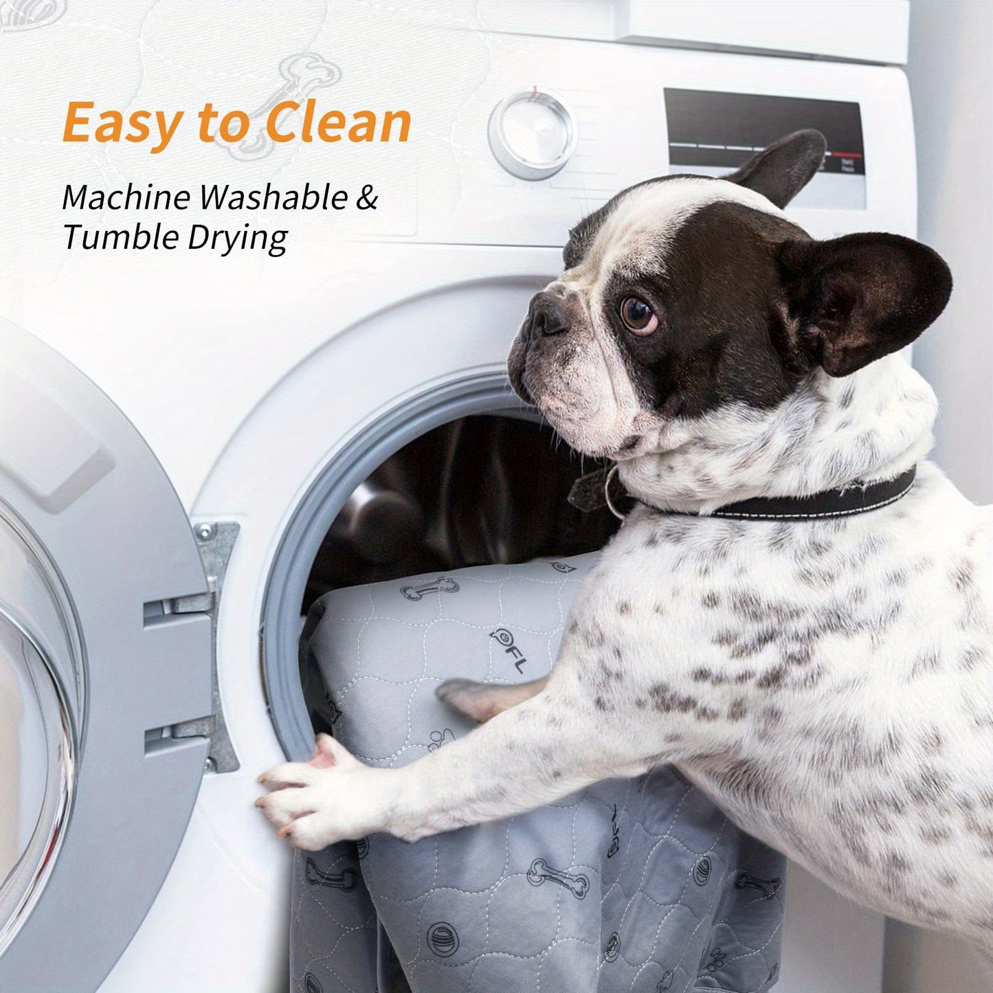 Washable Pee Pads for Dogs, Absorbent Non-Slip Puppy Pads