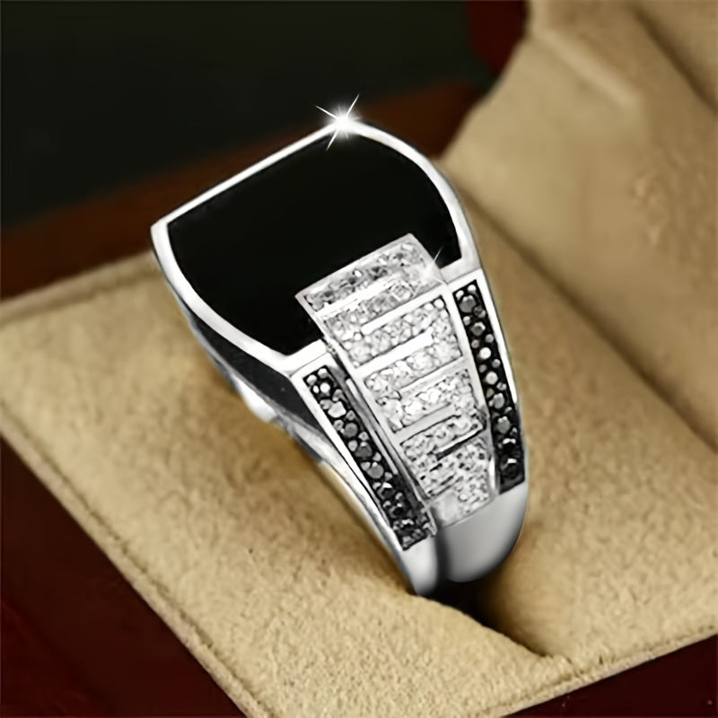 Classic Luxury Men's Ring - Creative Birthday Gift for Friends