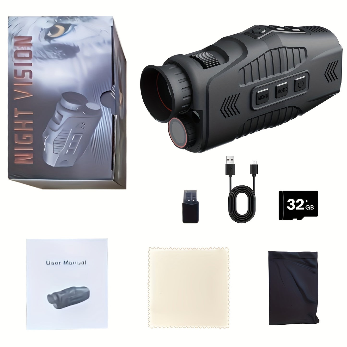 Stealth Vision Night Vision Monocular for Outdoor Adventures