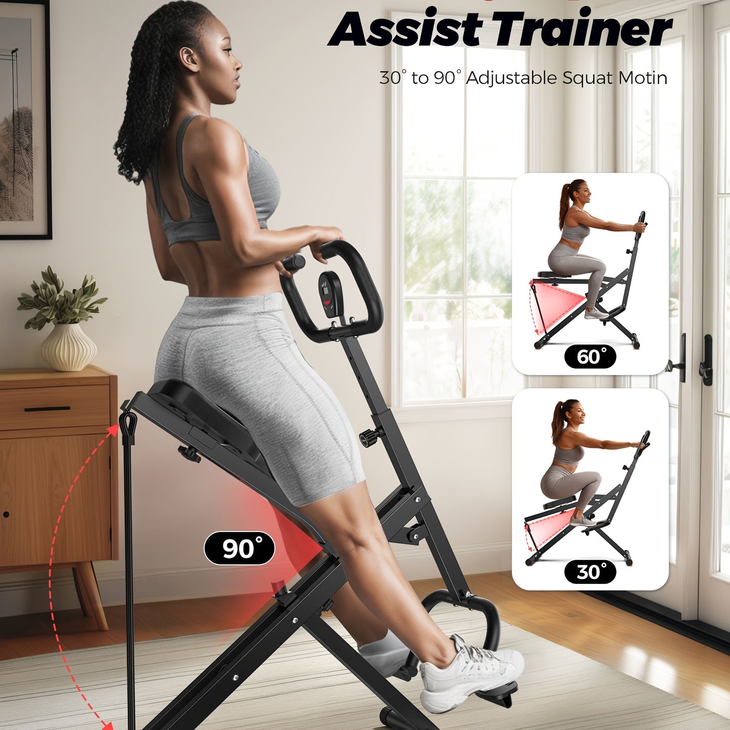 Adjustable Spin Bike - Quiet Smooth Operation for Full Body Workout