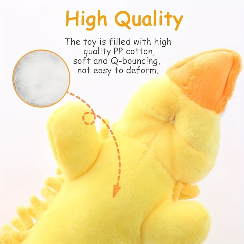 6 Pack Durable Pet Squeak Toys No Stuffing Plush Dogs Chew Toy for Small Medium Large Breed Chewers Squeaky Interactive Teething Toy Tough Puppy Supplies Best Birthday Gift for Dog Lovers