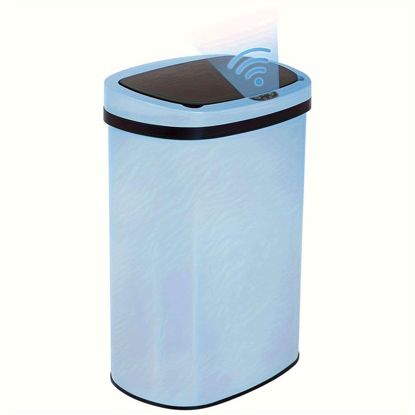Automatic Garbage Can Touchless Motion Sensor Stainless Steel Trash Can with Lid Anti-Fingerprint