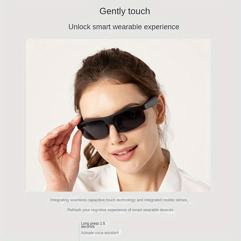 Wireless Smart Glasses - Anti-UV, High-Looking Version