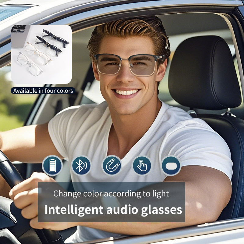 Smart Audio Glasses - USB Rechargeable, Comfort Fit for Men and Women