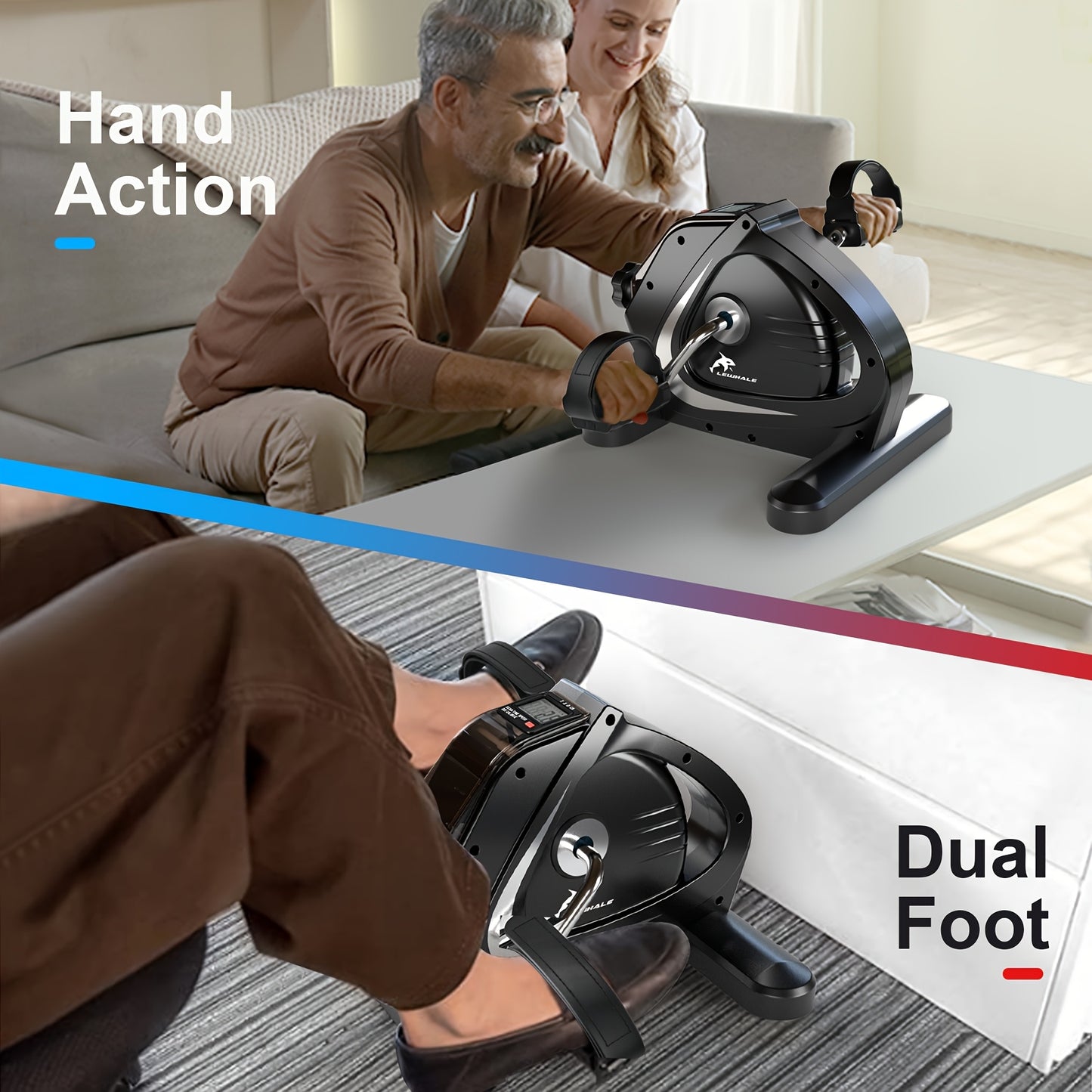 Home Fitness Bicycle Pedal Portable Mini Bicycle Rehabilitation