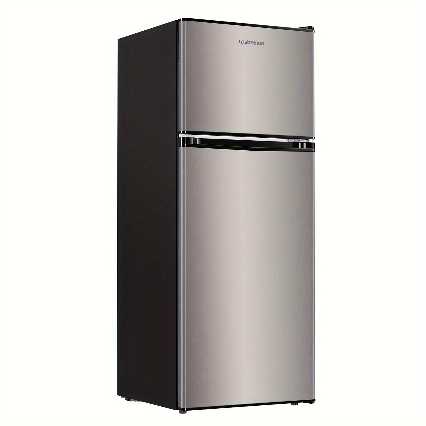 Upstreman 4.0 Cu.Ft. Sleek Stainless Steel Mini Fridge