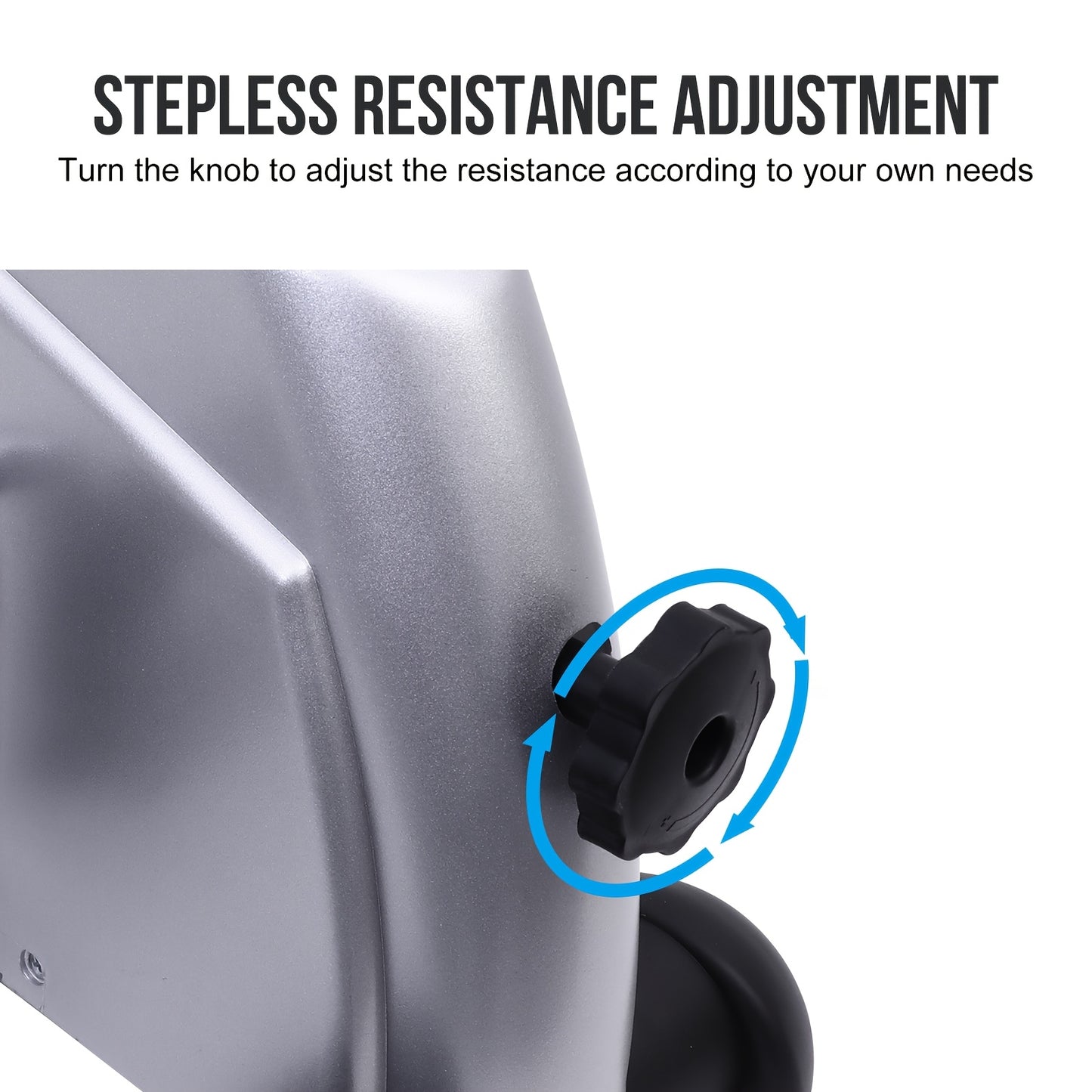 Portable Mini Bike with LCD Display - Under Desk Pedal Exerciser