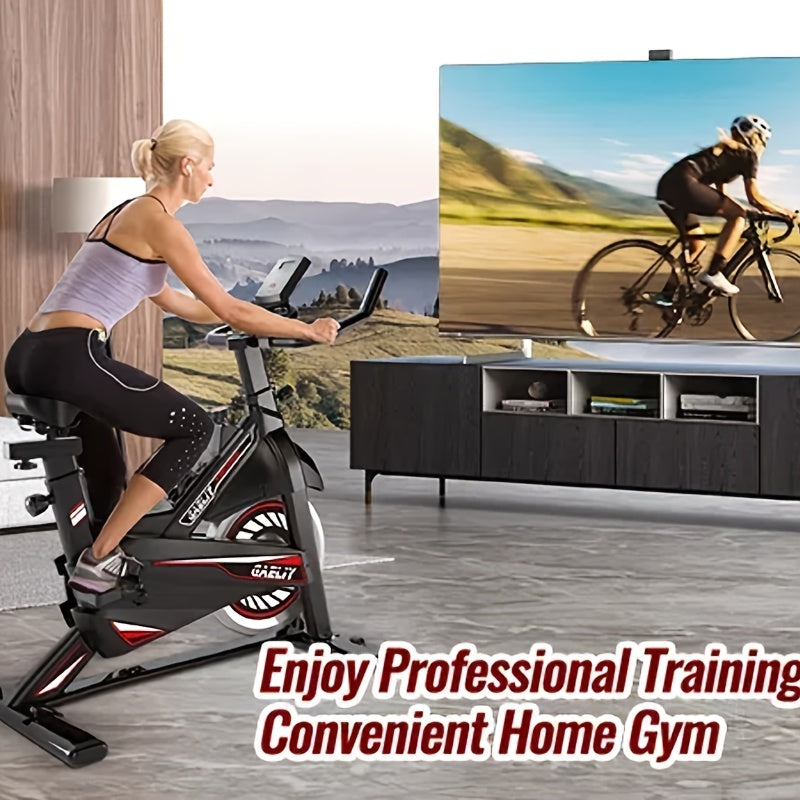 Exercise Bike with Digital Display & Comfortable Seat Cushion