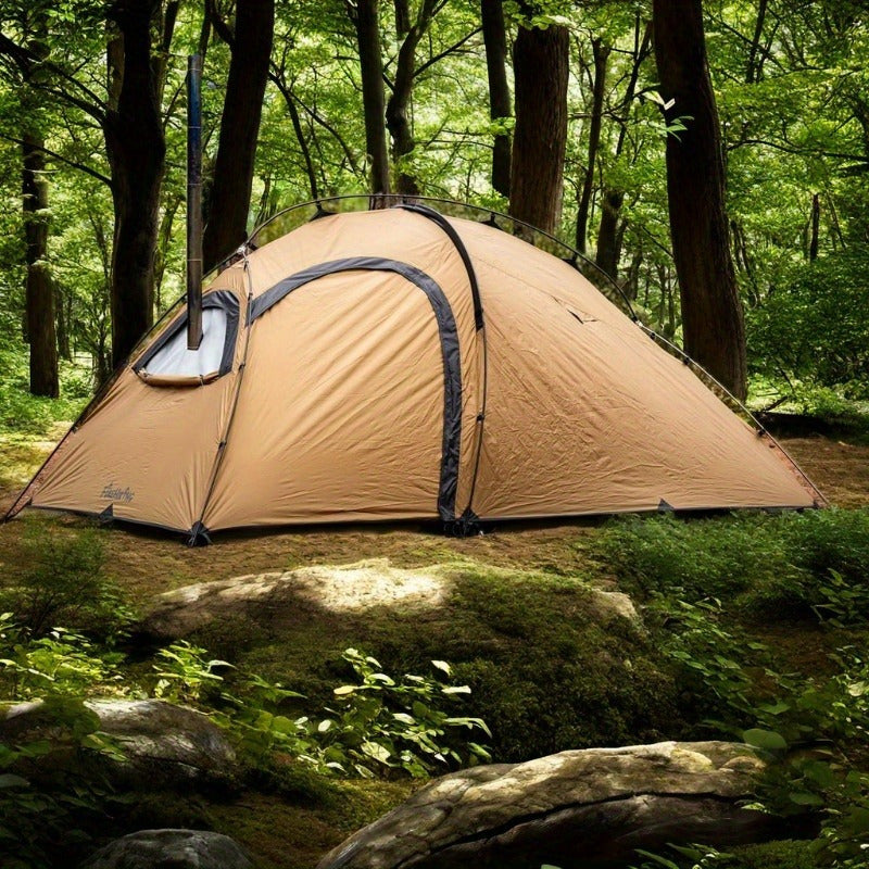 4-Season Portable Hot Tent for 1-2 People Waterproof
