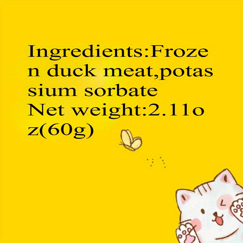 1pc Pet Food High Quality Duck Jerky 60g for Dogs