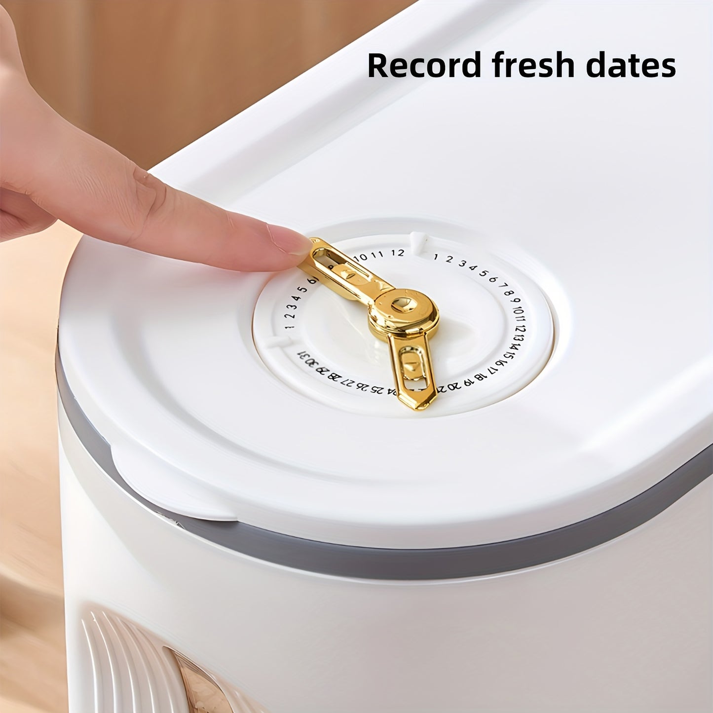 Dynamic Deals Direct Rice Dispenser With Measuring Cup