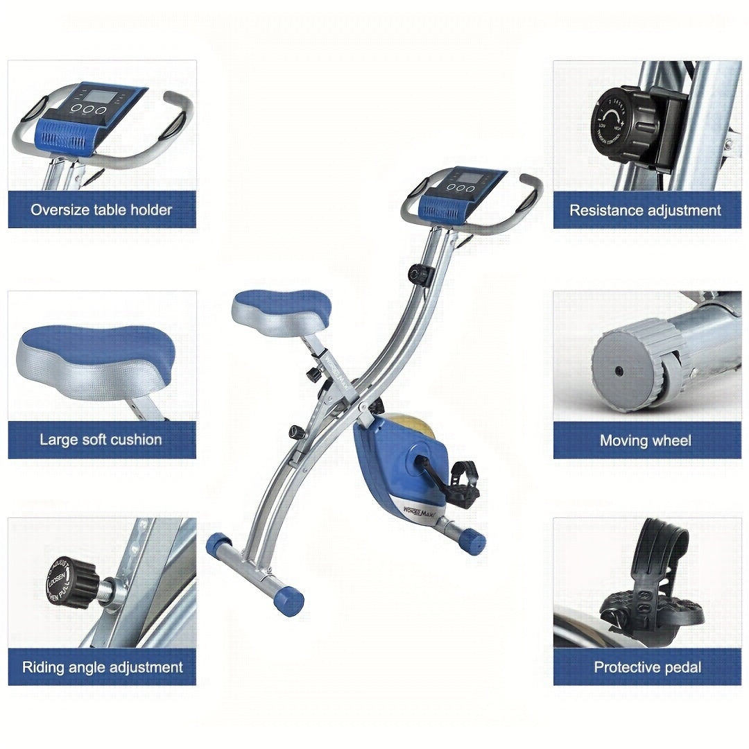 Indoor Bicycle with Pulley Design, Low Noise, 300 Pounds