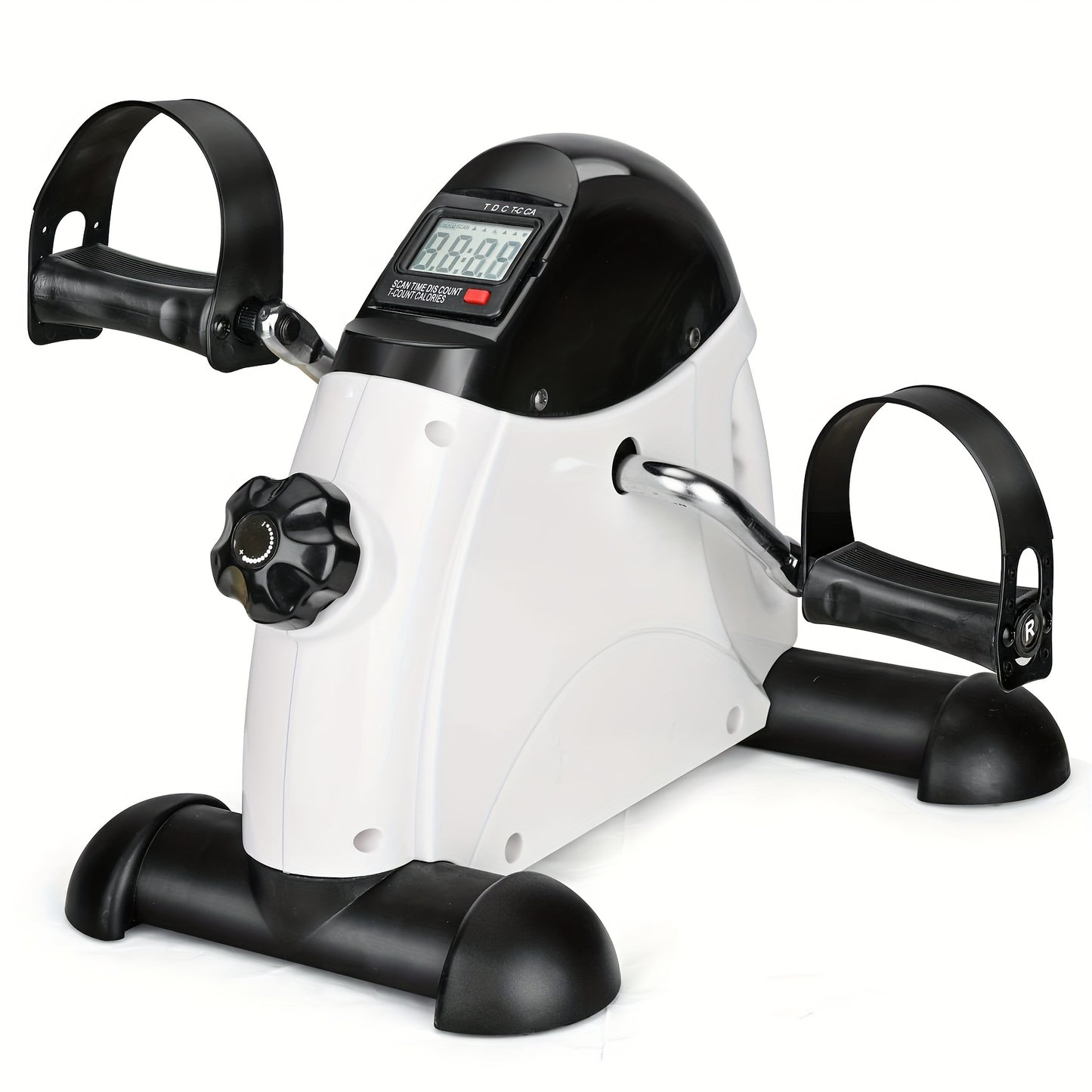 Under-Desk Pedal Trainer with Digital Display and Adjustable Resistance