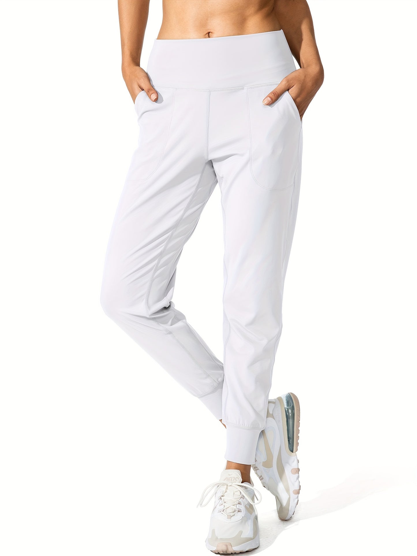 Women's High Waisted Joggers With Pockets Loose Leggings For Workout Athletic And Lounge