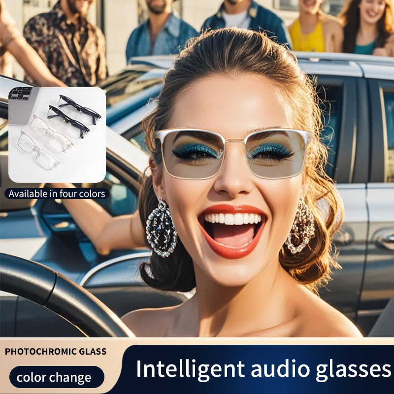 Smart Audio Glasses - USB Rechargeable, Comfort Fit for Men and Women