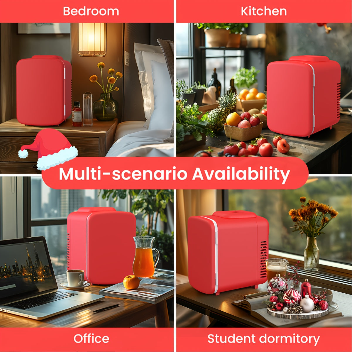 IPower 1.06gal/6 Can Portable Cooler & Warmer Mini Refrigerator