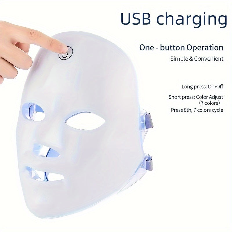 Rechargeable LED Face Mask by Modern Skincare Device