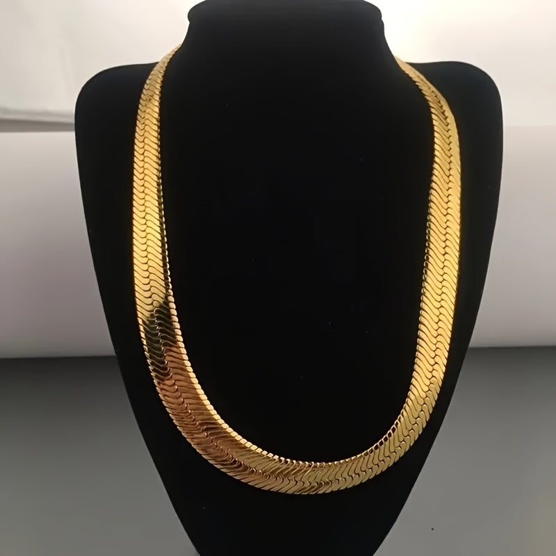 Classic Golden Chain Necklace for Men Elegant Jewelry