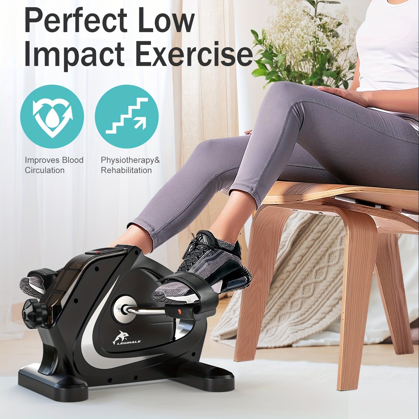 Home Fitness Bicycle Pedal Portable Mini Bicycle Rehabilitation