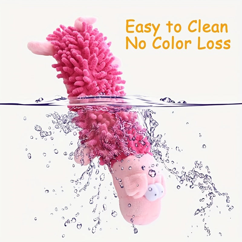 6 Pack Durable Pet Squeak Toys No Stuffing Plush Dogs Chew Toy for Small Medium Large Breed Chewers Squeaky Interactive Teething Toy Tough Puppy Supplies Best Birthday Gift for Dog Lovers