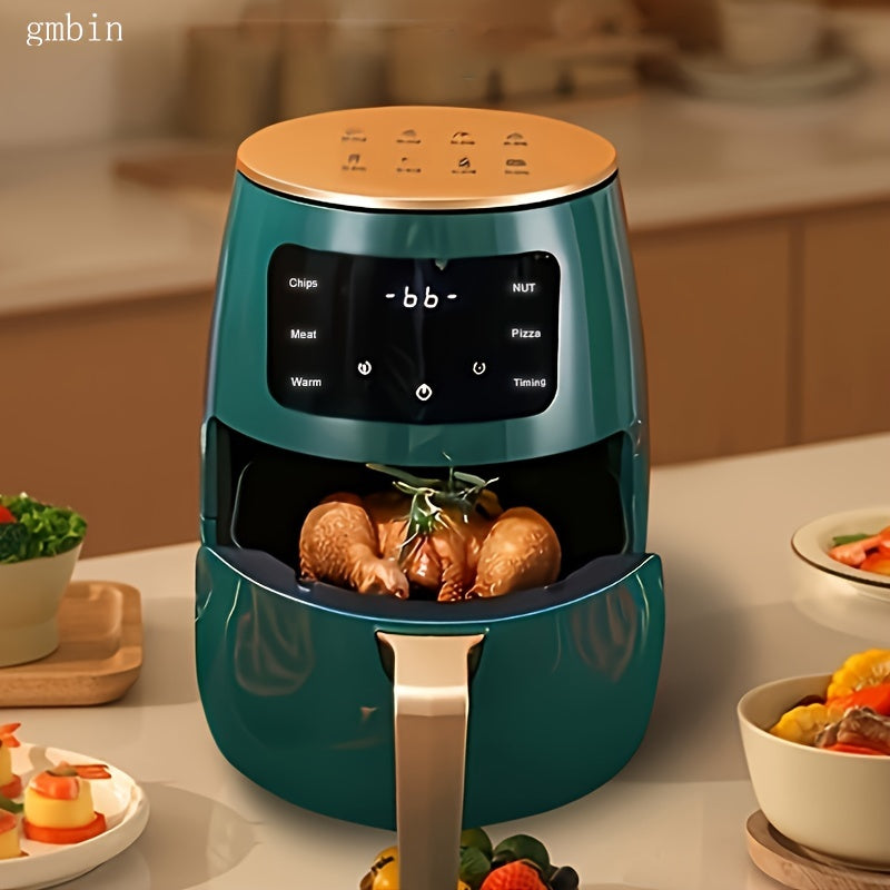 Smart Electric Air Fryer - Large Capacity with Visual Window