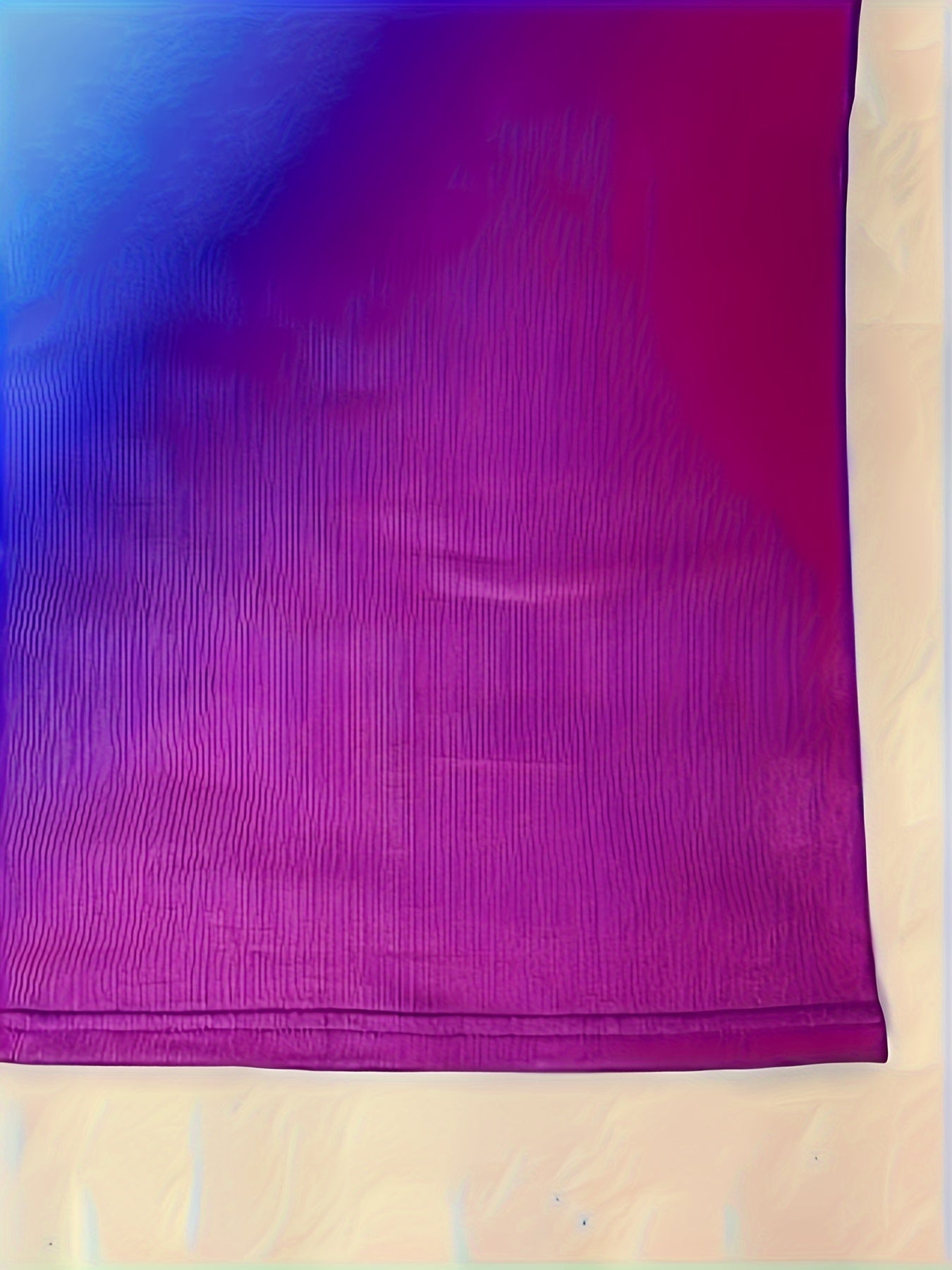 Ombre Notched Neck Tank Top Casual Sleeveless Top for Spring and Summer Women's Clothing