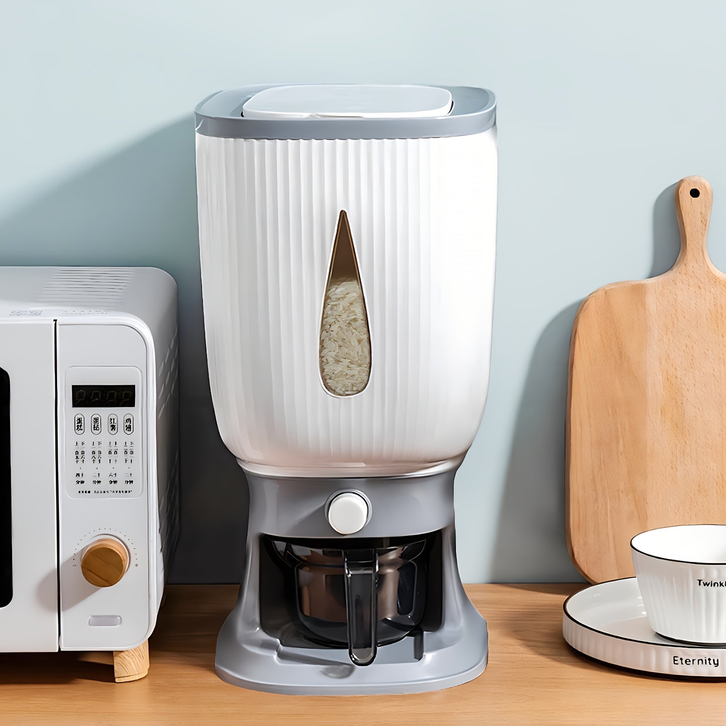 Dynamic Deals Direct Rice Dispenser With Measuring Cup