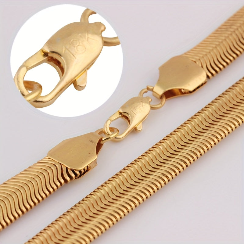 Classic Golden Chain Necklace for Men Elegant Jewelry