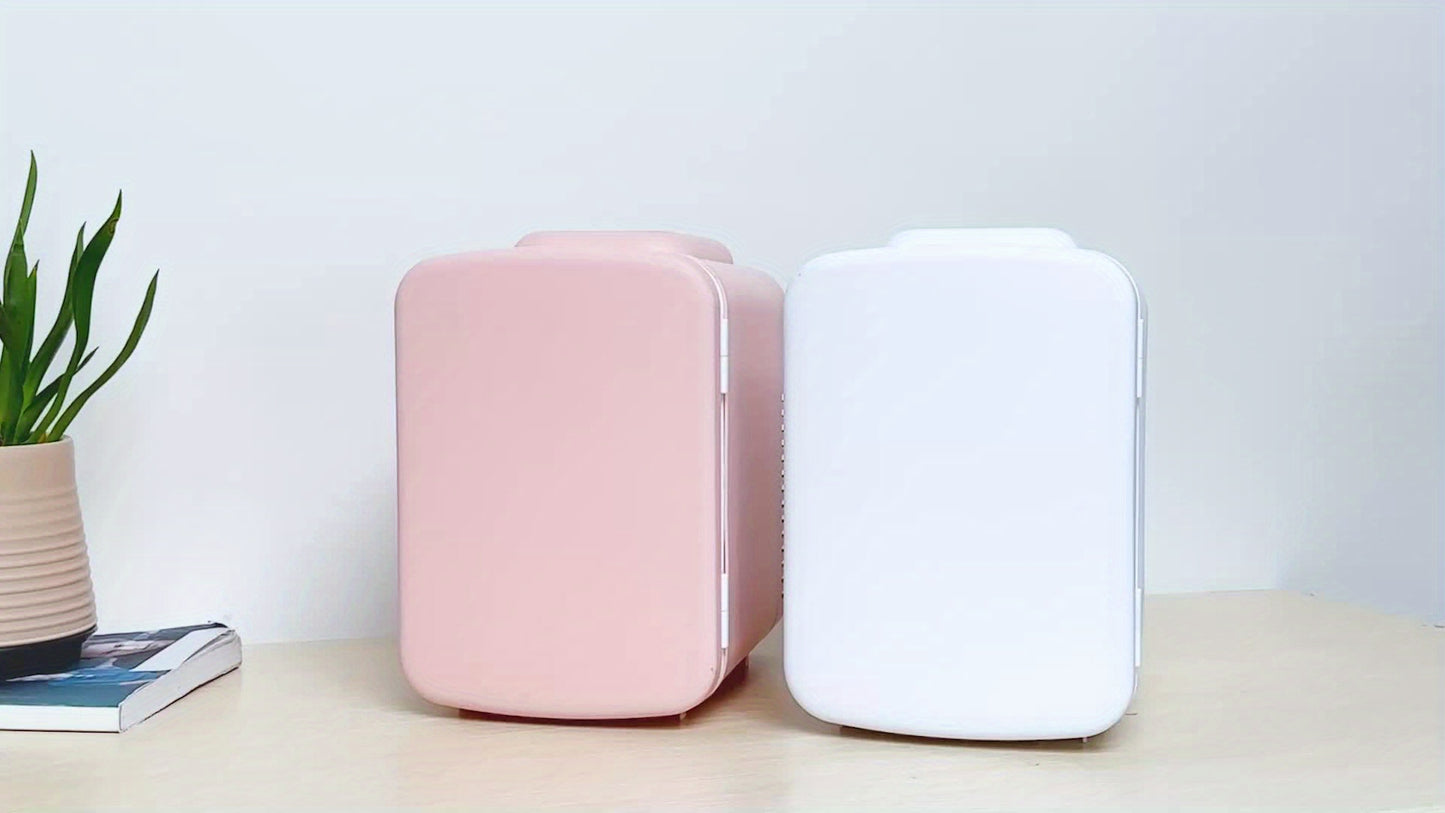 1.06Gal Cooler Warmer Compact Refrigerator Freezer Red