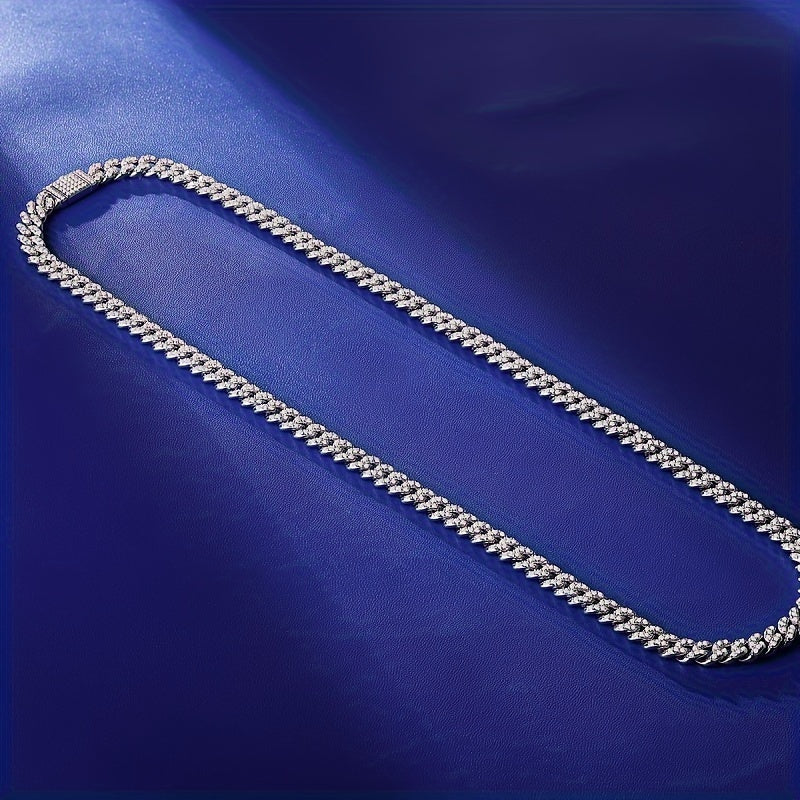 1Pcs 8.5 Carat Moissanite Necklace Pendant S925 Silver Plated