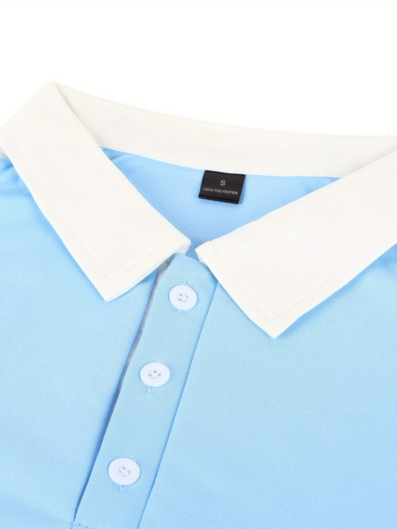 Men's Classic Retro Striped Shirt - Short Sleeve Navy Blue