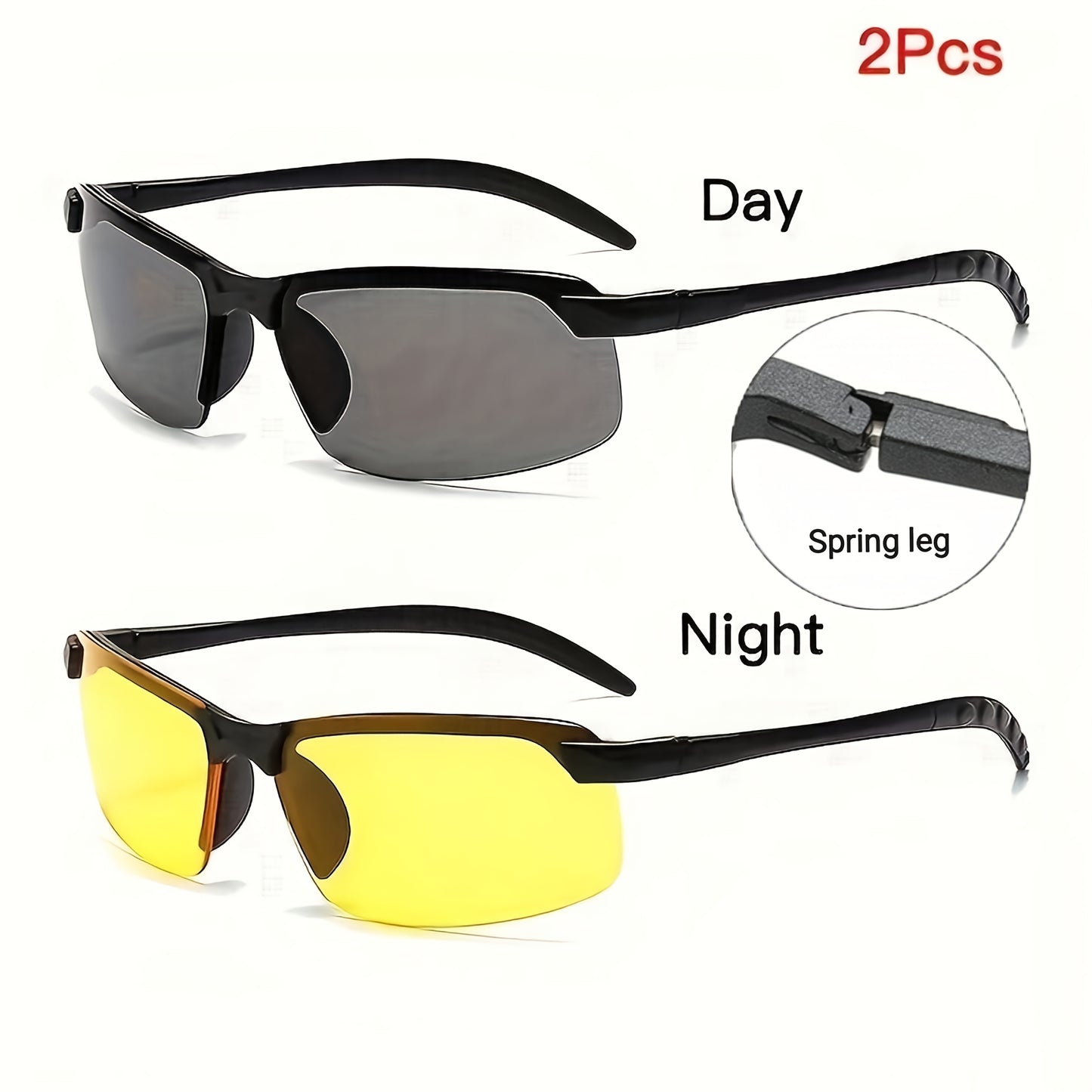 Ultra Light Aurora Night Vision Driving Glasses For Men And Women Anti Glare